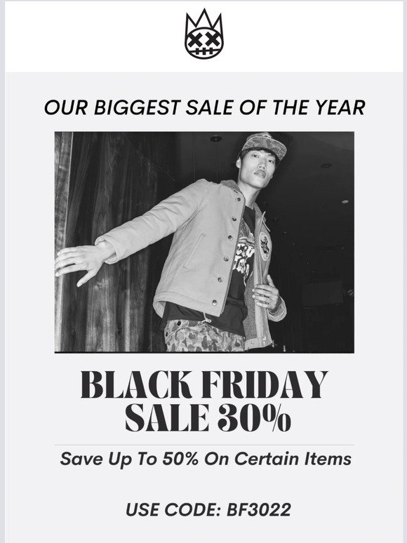 OUR BIGGEST SALE OF THE YEAR !