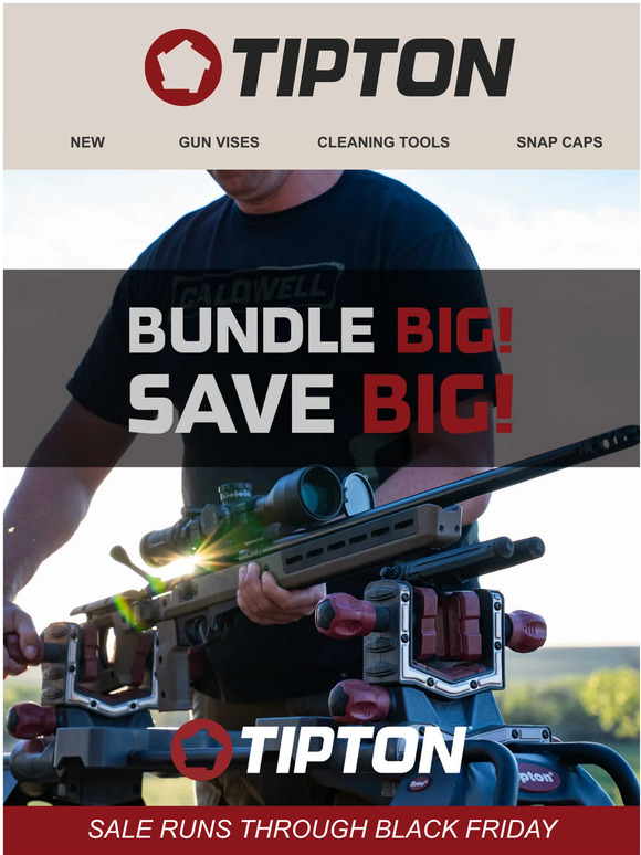 Keep Your Firearms Clean With Tipton!