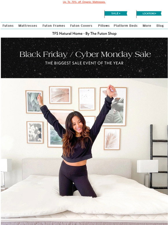 The Futon Shop: Black Friday Cyber Monday Sale - The Biggest Sale Of ...