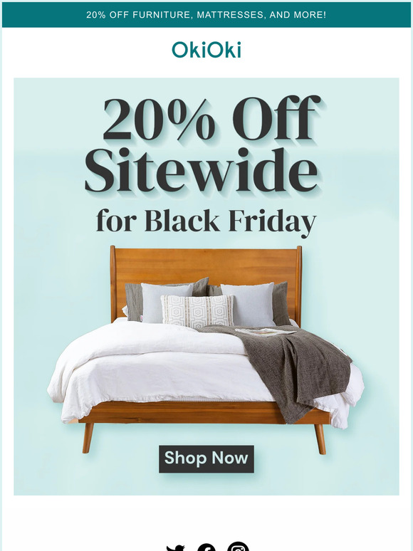 📣 Black Friday starts now, 20% off sitewide!