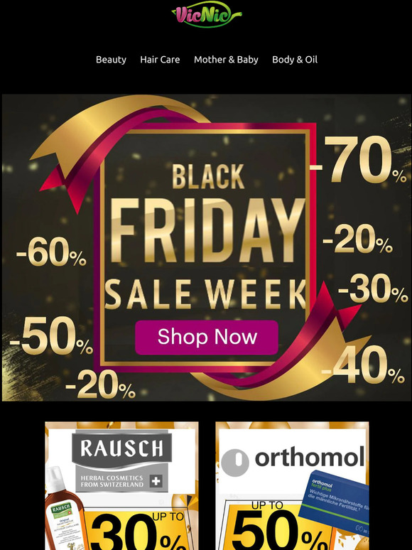 ⚫️BLACK FRIDAY SALE has started!