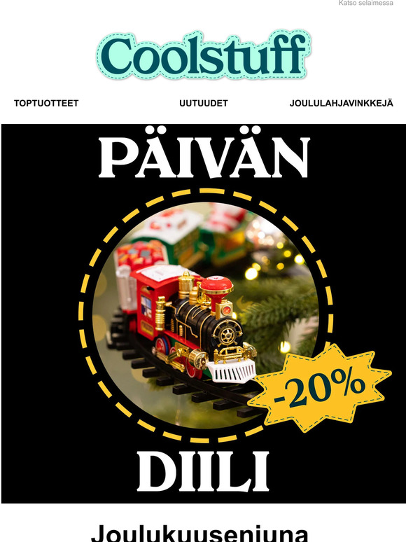 Löydä joulukalentereita hulluilla hinnoilla - Jopa 70% alennus 🖤