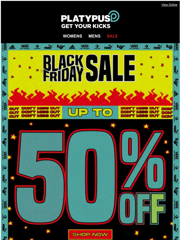 Up to 50% OFF ⚡ The BIGGEST sale of the year!