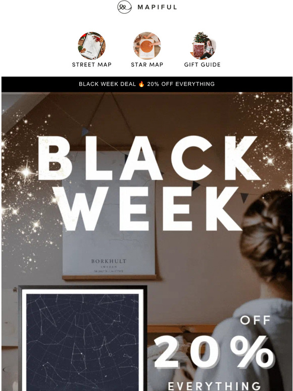 Black Week 🚀 20% OFF EVERYTHING