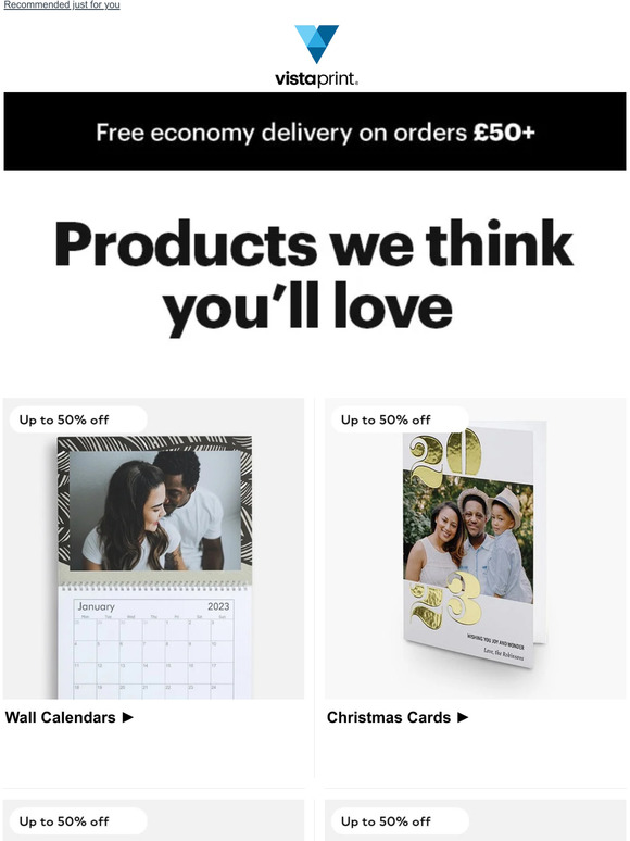 Up to 50% off Christmas essentials - We picked these with you in mind