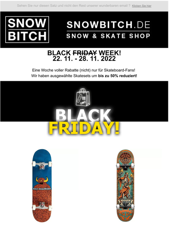 Black (Friday) Week!
