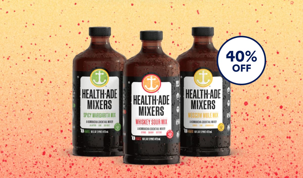 HealthAde Kombucha Black Friday Starts Now 🎁 Milled