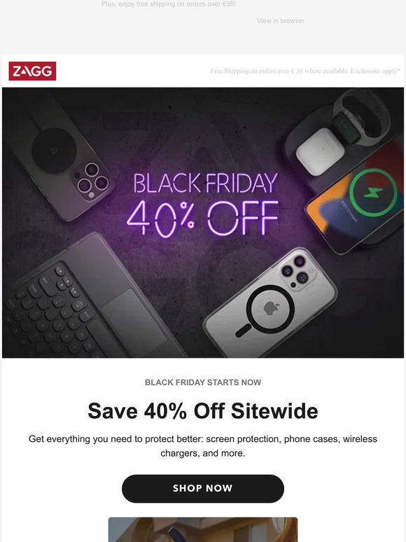 Black Friday Sale Starts Now | 40% off sitewide!