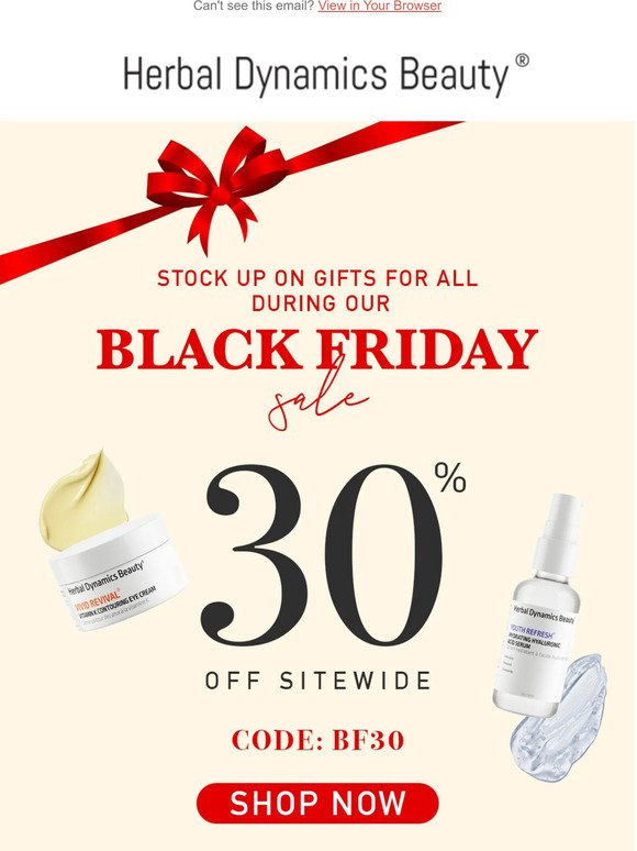 Stock up on gifts for all during Black Friday!