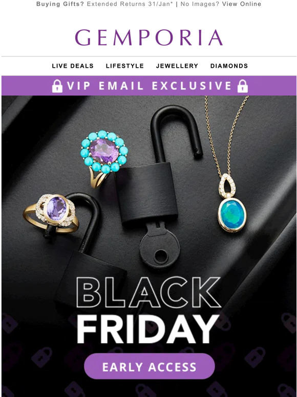 Gemporia —, your code expires soon Milled