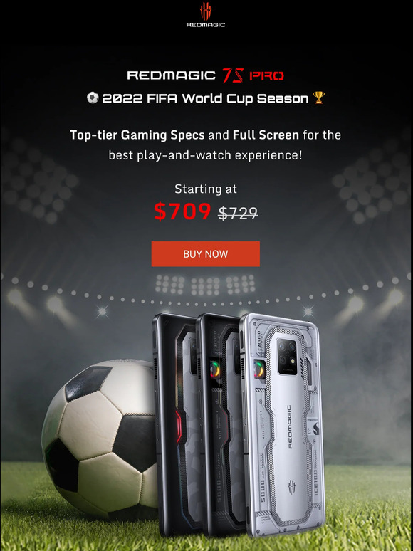 Get Ready For World Cup With FIFA Mobile On REDMAGIC 7S Pro