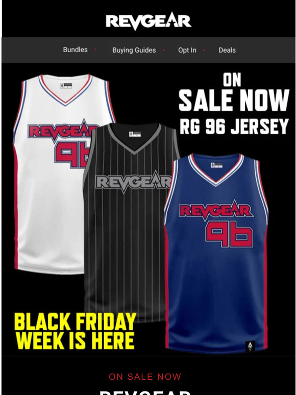 Revgear RG 96 Jersey - Black