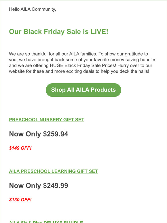 BLACK FRIDAY 2022