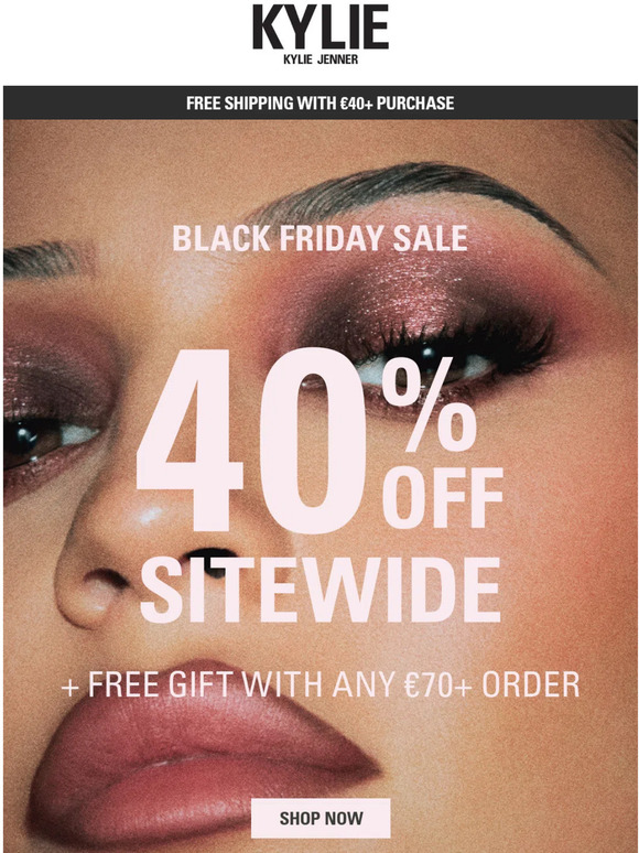 Kylie Cosmetics Email Newsletters Shop Sales, Discounts, and Coupon Codes