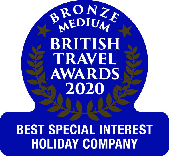 Bronze- best special interest holiday company 