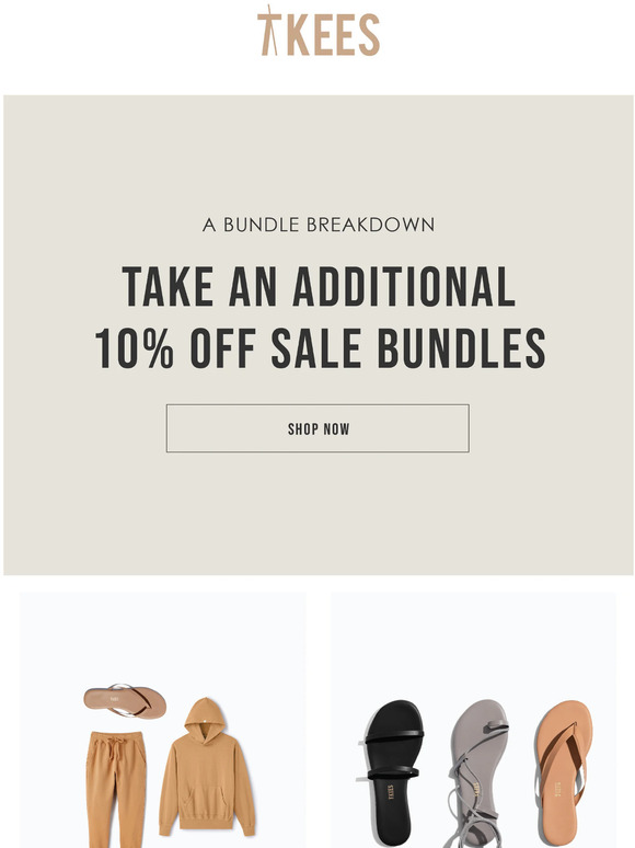 Take an extra 10% off bundles