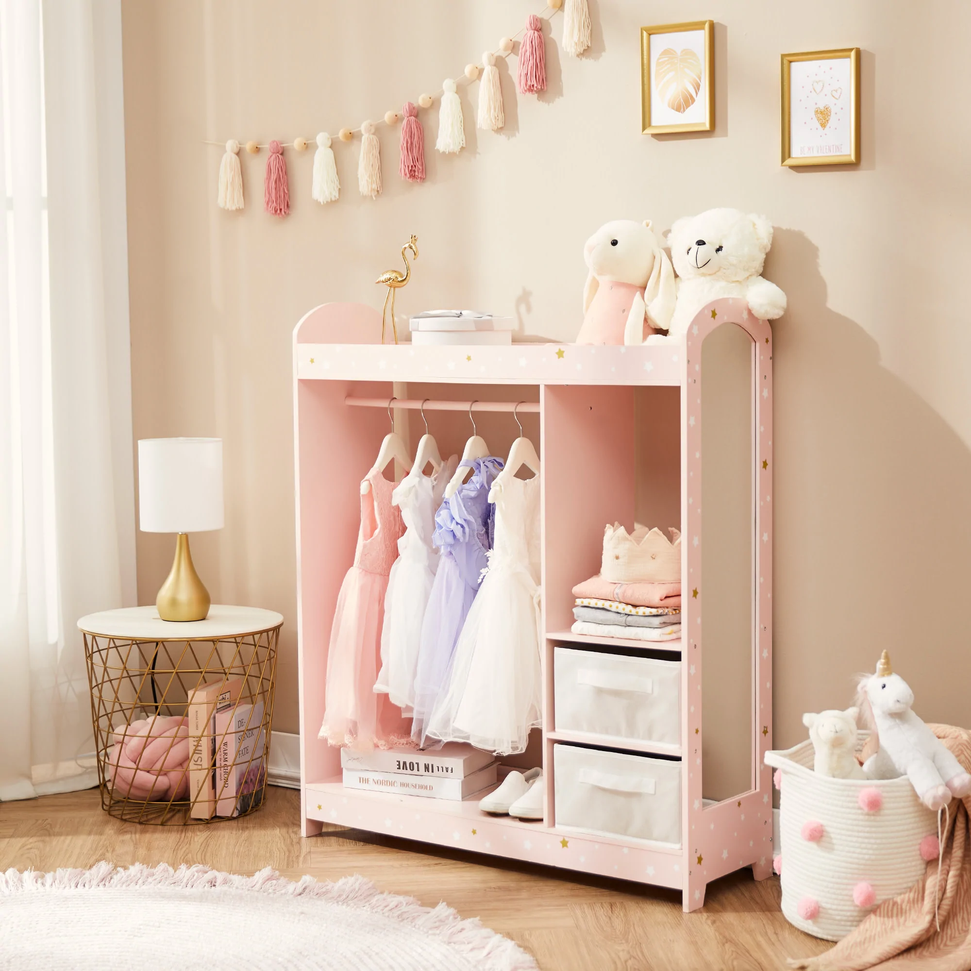 Image of #3 Pink Jasmine Clothing Rack
