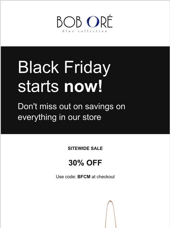 Black Friday Starts Now!