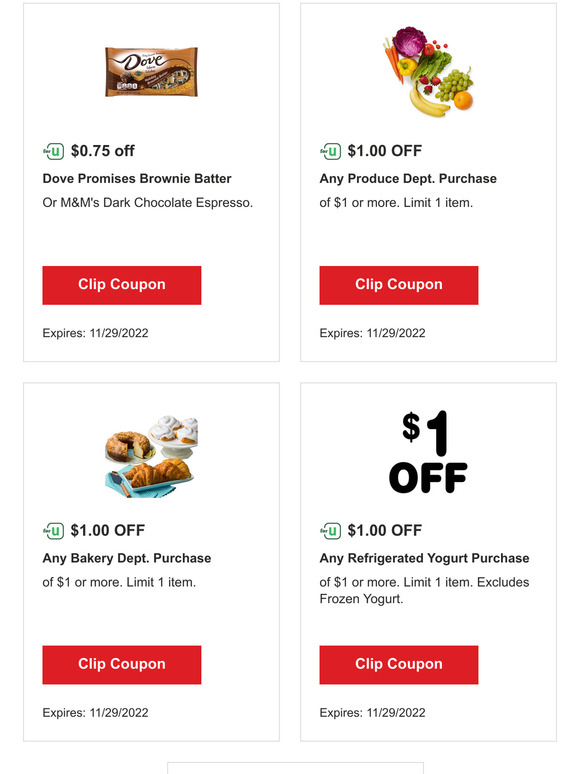 Your Weekly Savings