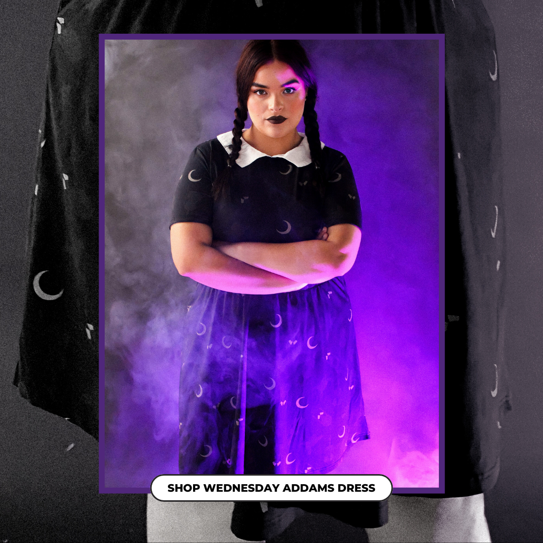 Cakeworthy Wednesday Addams Dress for Women