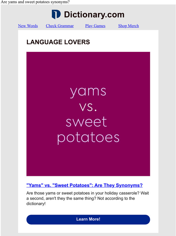 🍠 Why Are "Sweet Potatoes" Called "Yams"? Milled
