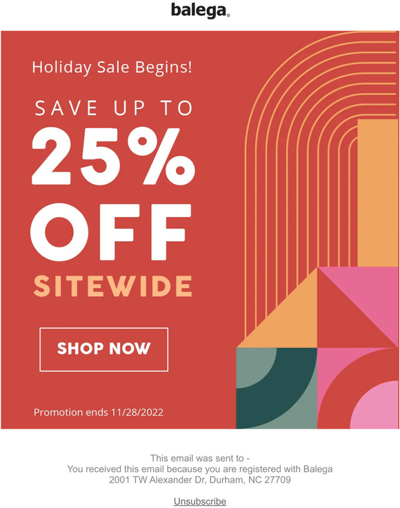 Let the Savings Begin!