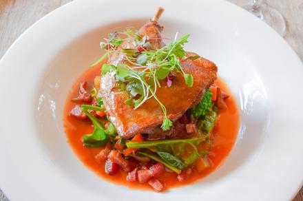 Hunter Valley: Three-Course European-Inspired Dinner with Dessert at French-Italian Fusion Restaurant