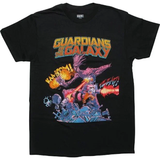Guardians of the Galaxy Groot Rocket Zap T-Shirt