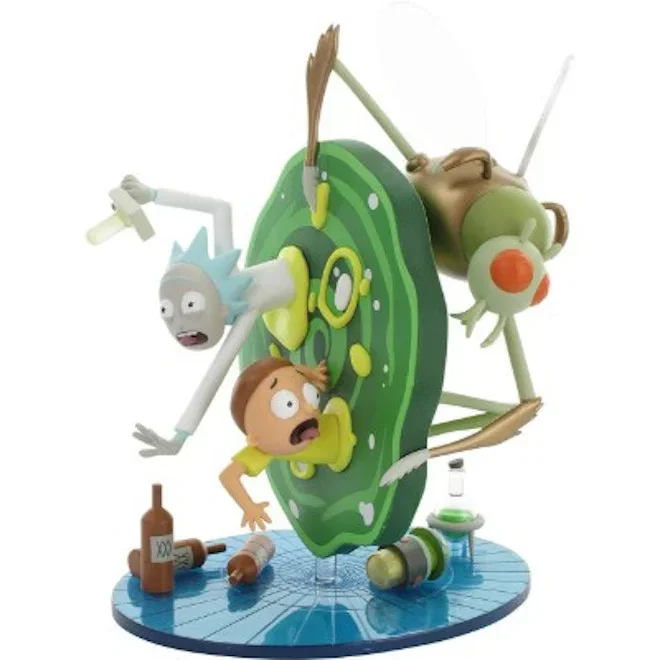Rick and Morty Portal Jump Vinyl Figurine