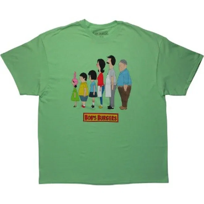 Bobs Burgers Family Lineup T-Shirt