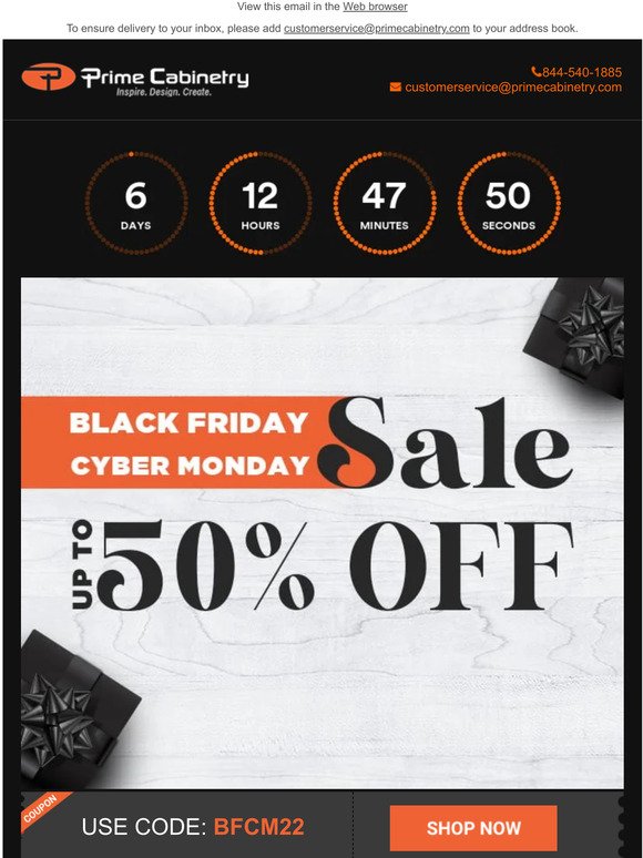 Unbelievable bargains this Black Friday | Up To 50% Off!