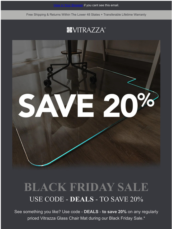 Vitrazza Thanks for dropping by, save 20 during our Black Friday Sale
