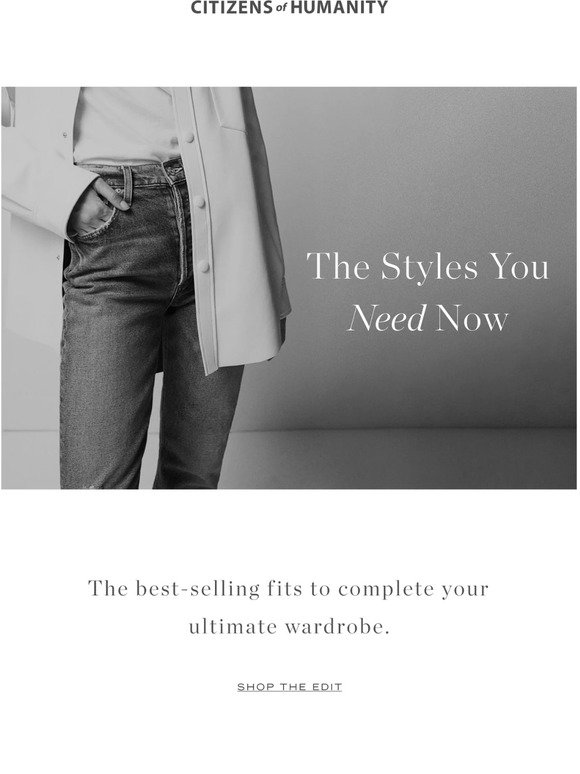 The Styles You Need Now