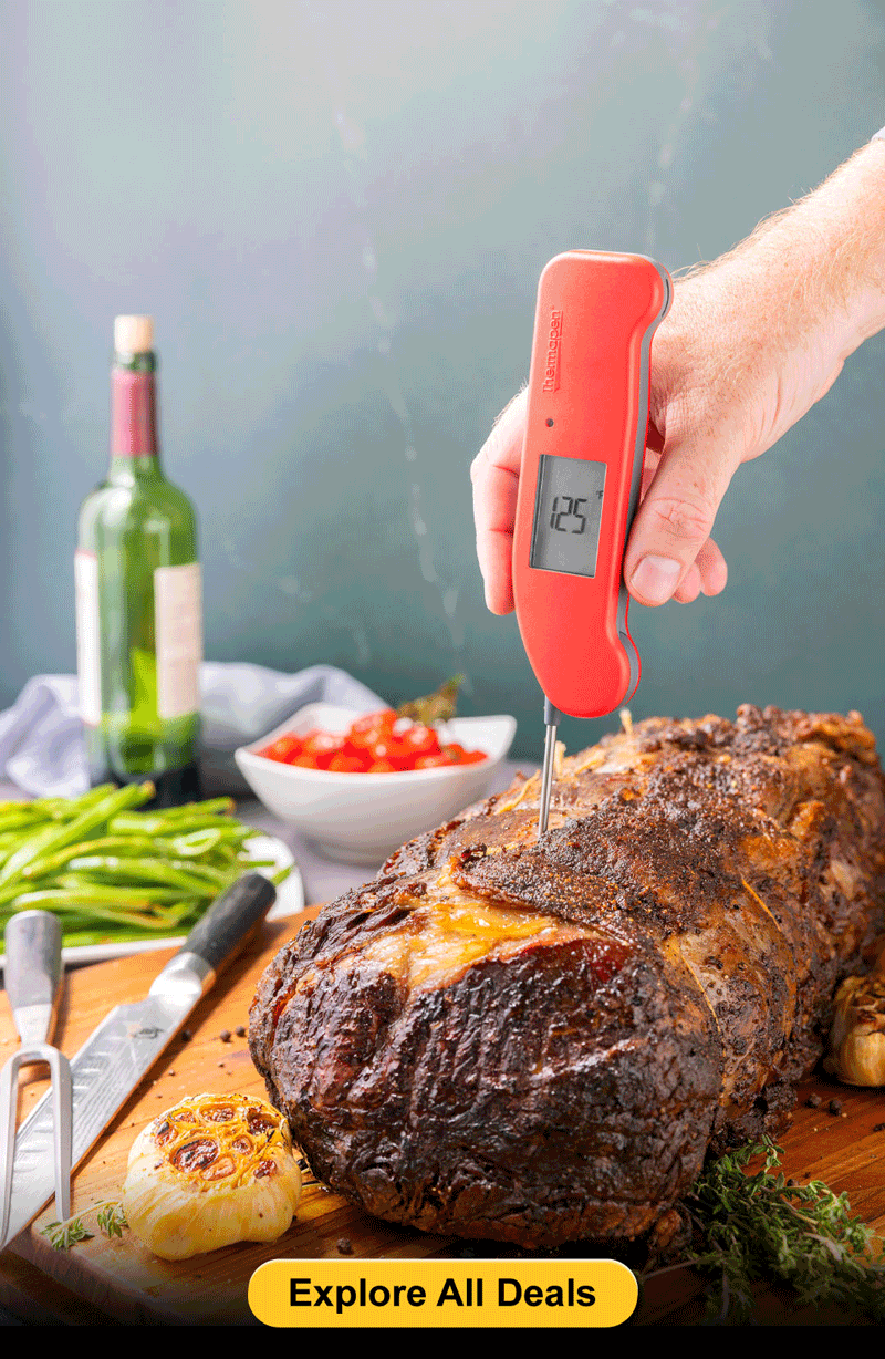 Last Call, Ends Tonight: 35% Off ThermoWorks Thermapen ONE! Black