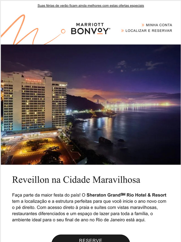 Aproveite as festas de fim de ano com Marriott Bonvoy