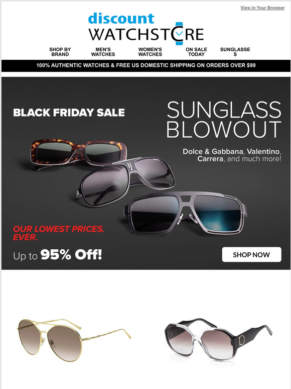 BLACK FRIDAY SUNGLASS BLOWOUT!