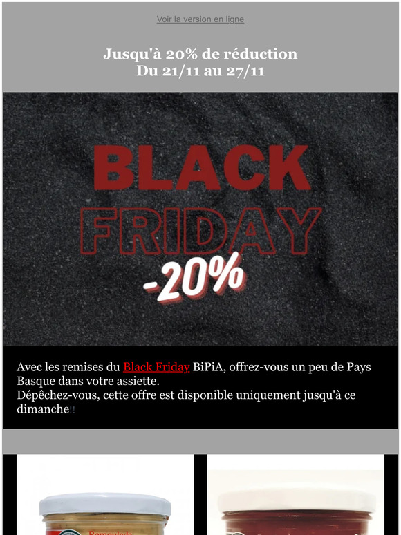Black Friday : c'est maintenant, jusqu'à 20% de réduction