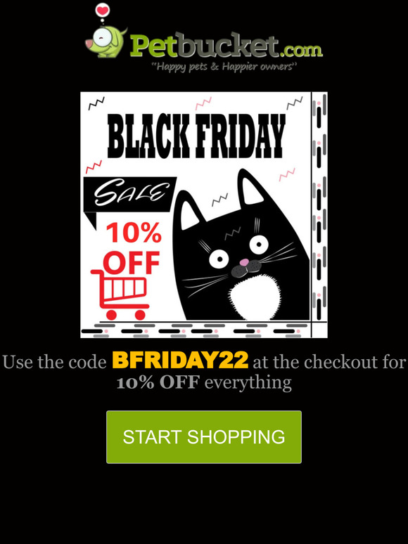 Black Friday Sale - A dark day for tick & fleas