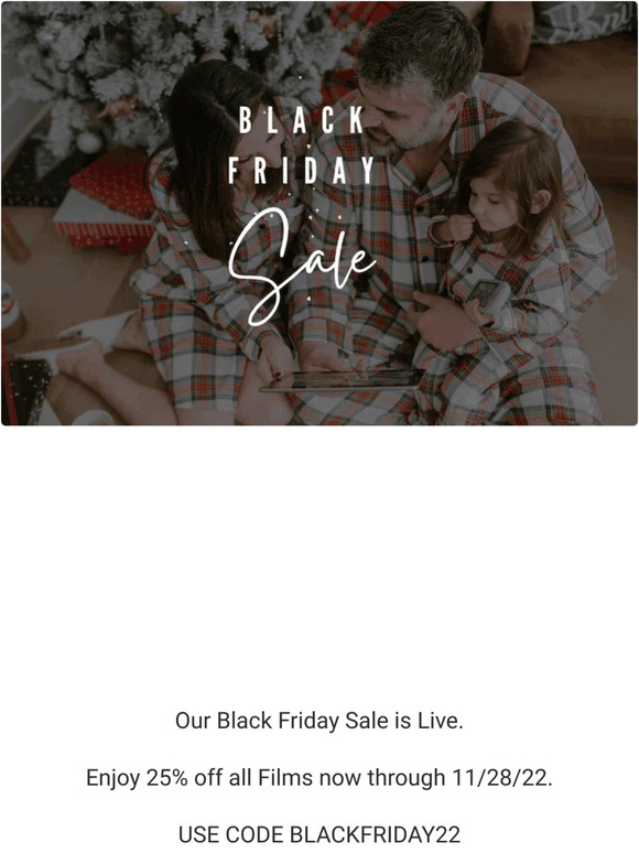 The Black Friday Sale is Live