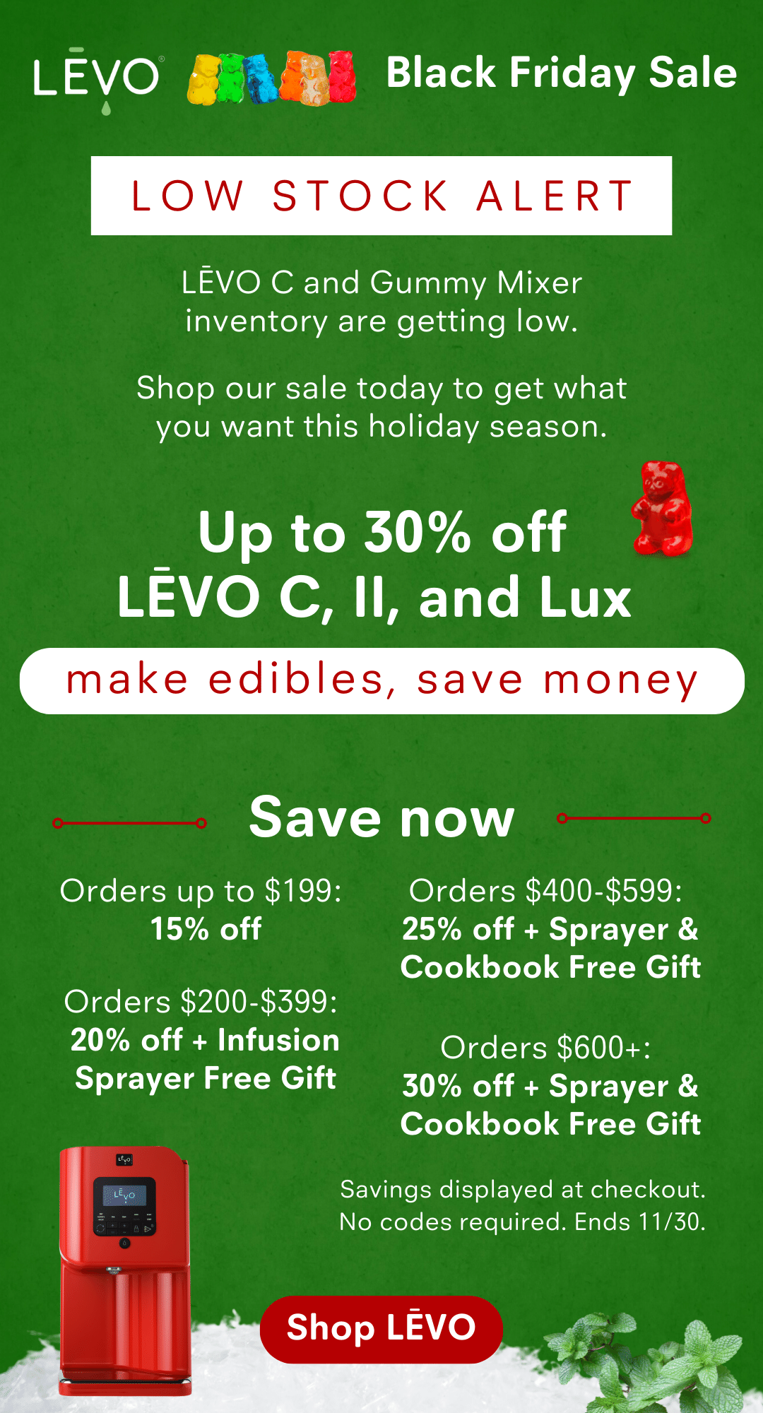 Easy Infused Gummies with LEVO Gummy Mixes  LEVO C Large Batch Herbal  Infuser & Decarb Machine 