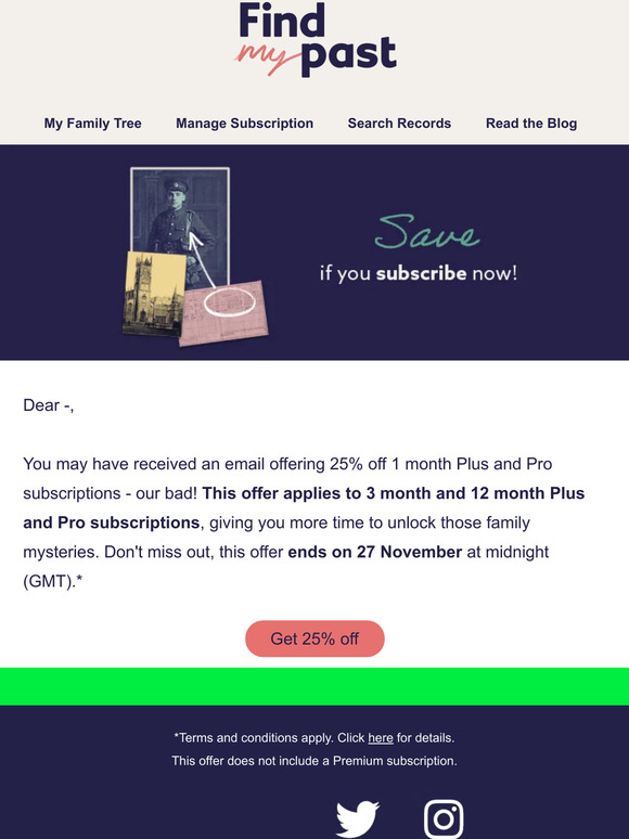 Whoops - looking to subscribe and save