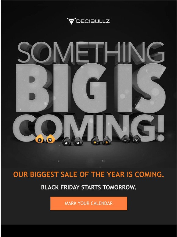 The BIGGEST sale of the year starts tomorrow!