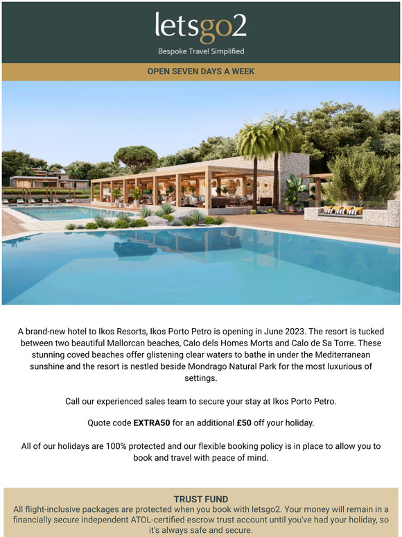 Ikos Porto Petro… Now on Sale
