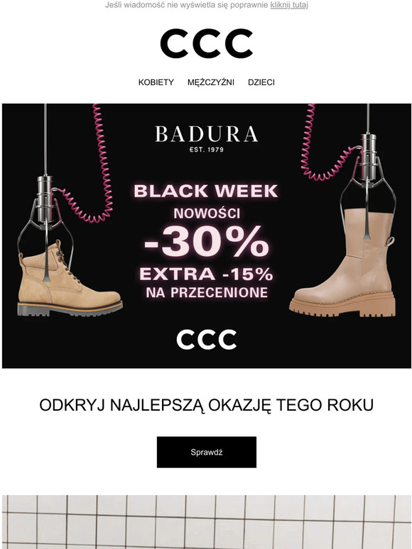 NAJLEPSZE RABATY 2022 ROKU 🔥 -30% na nowości, -15% na przecenione