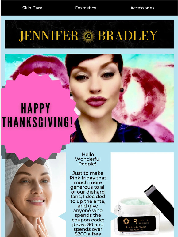 Happy Thanksgiving from JB
