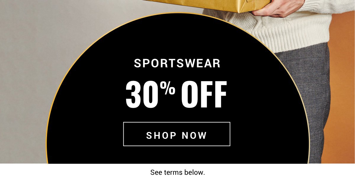 Shop 30 off Sportswear