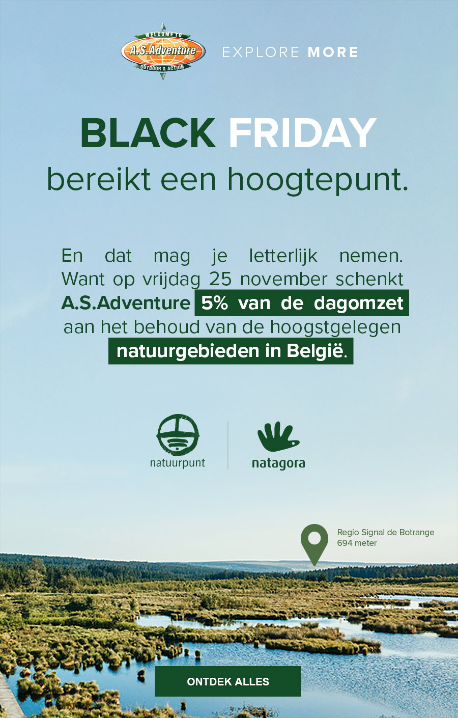 BLACK FRIDAY BEREIKT EEN HOOGTEPUNT
