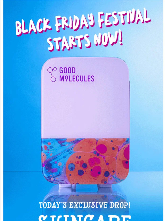 Good Molecules 15 Skincare Fridge is here 😱 Milled