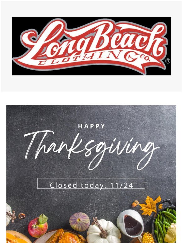 Happy Thanksgiving to our LB Clothing Family
