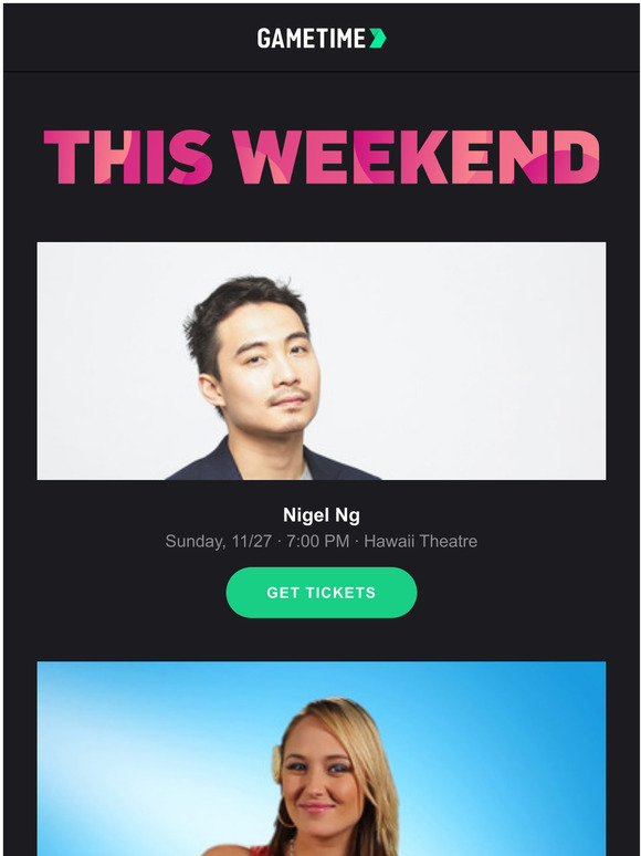 🔥Events This Weekend:  Nigel Ng @ Hawaii Theatre, Anuhea @ Blue Note  and more! 
